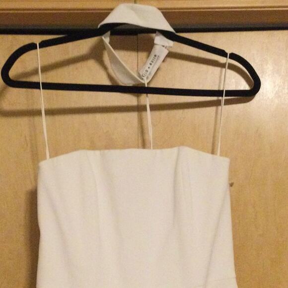 Alice +Olivia Sia Choker Detail Strapless Dress - Picture 2 of 15